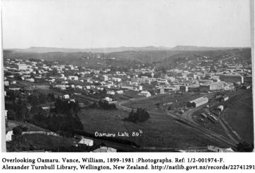 Oamaru in the 1880s